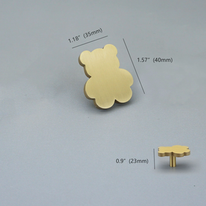 Cute Bear  Drawer Knob Dresser Pulls Knobs Kitchen Hardware  Cabinet Door Knobs Handle Cupboard Knob Cabinet Hardware