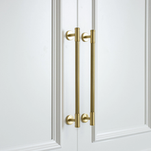 Load image into Gallery viewer, 3.78&quot;, 5&quot;, 8.8&quot; Unique Solid Brass Knobs &amp; Pulls | Cabinet, Drawer, Dresser, Cupboard &amp; Kitchen Handles, Hardware
