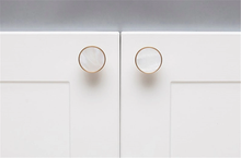 Load image into Gallery viewer, Nordic Simple Brass Knobs | Creative Shell Wardrobe Door &amp; Drawer Knobs, Cabinet Handles, Dresser Knobs
