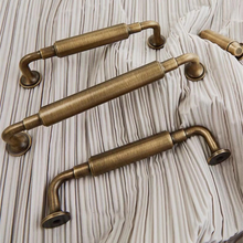 Load image into Gallery viewer, Aged Brass &amp; Antique Bronze Knobs, Pulls &amp; Handles (Vintage Look) | Cabinet, Kitchen, Drawer &amp; Dresser Hardware

