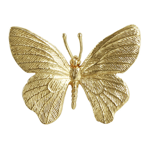 Butterfly Gold Brass Knobs & Pulls | Decorative Dresser & Drawer Handles, Kitchen Cabinet & Furniture Hardware
