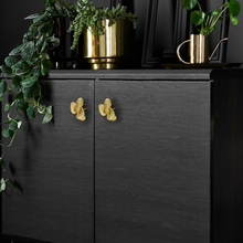 Load image into Gallery viewer, Gold Brass Exquisite Flower Drawer Knobs &amp; Pulls | Cabinet, Dresser &amp; Kitchen Cupboard Handles, Furniture Hardware
