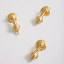 Load image into Gallery viewer, Unique Solid Brass Drop Pulls &amp; Knobs | French Light Luxury Drawer, Dresser &amp; Cabinet Handles, Gift-Worthy Art Decor Door Hardware
