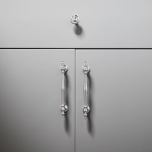 Load image into Gallery viewer, 3&quot;, 3.78&quot;, 5&quot;, 6.3&quot; Chrome Drawer Pulls | Unique Kitchen &amp; Wardrobe Handles, Hollow Cupboard Knobs, Hardware
