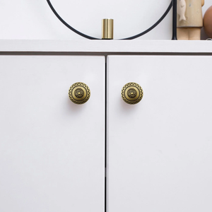 Chinese Style Round Brass Knobs, Pulls & Handles | Cabinet, Drawer & Kitchen Cupboard Hardware