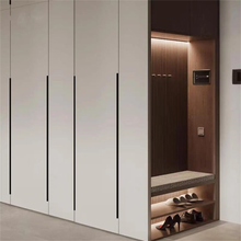 Load image into Gallery viewer, Black Invisible Concealed Pulls | Modern Decorative Embedded Drawer, Cabinet, Wardrobe &amp; Cupboard Handles
