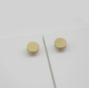 Round Brass Knobs, Pulls & Handles | Cabinet, Drawer, Dresser, Kitchen Cupboard & Furniture Hardware