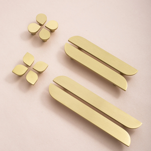 3.78", 5.0", 8.8" Solid Brass Drawer Handles | Modern Kitchen & Cupboard Pulls, Dresser, Cabinet & Wardrobe Knobs