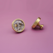 Load image into Gallery viewer, Ornate Brass Bird Knobs, Pulls &amp; Handles | Drawer, Dresser, Cabinet &amp; Furniture Hardware
