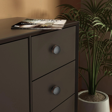 Load image into Gallery viewer, 2.5&quot;, 3.75&quot;, 5&quot;, 6.3&quot;, 7.55&quot;, 8.8&quot; Black Copper Handles | Cabinet &amp; Drawer Pulls, Dresser &amp; Kitchen Knobs, Wardrobe Hardware

