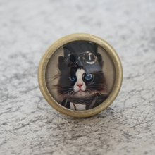 Load image into Gallery viewer, Handmade Chic Cat Knobs, Pulls &amp; Handles | Drawer, Dresser, Cupboard, Kitchen Cabinet &amp; Furniture Hardware
