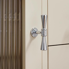 Load image into Gallery viewer, 3.78&quot;-5&quot; Chrome Silver &amp; Solid Brass Knobs &amp; Pulls | Cabinet, Drawer, Wardrobe, Cupboard, Kitchen &amp; Furniture Hardware
