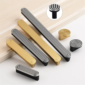 Track Shape Knobs, Pulls & Handles (Black, White) | Drawer, Dresser, Wardrobe, Cabinet & Kitchen Furniture Hardware
