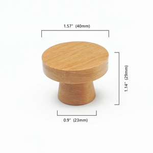 1 PCS Natural Wood Kitchen Knobs | Drawer & Dresser Pulls, Wooden Cabinet Knobs, Home Decor Hardware