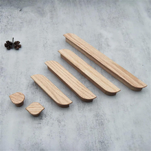 Load image into Gallery viewer, Natural Wood Knobs, Pulls &amp; Handles | Cabinet, Drawer, Dresser, Kitchen, Wardrobe &amp; Cupboard Hardware
