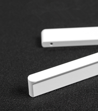 Load image into Gallery viewer, 1.25&quot;, 2.5&quot;, 3.75&quot;, 5&quot;, 6.3&quot;, 7.55&quot;, 8.8&quot; White Cabinet Handles &amp; Knobs | Drawer Pulls, Kitchen &amp; Closet Wardrobe Handles
