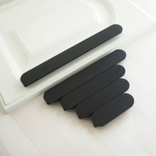 Load image into Gallery viewer, 2.5&quot;-7.55&quot; Brushed Black Knobs, Pulls &amp; Handles | Kitchen, Drawer, Dresser &amp; Cabinet Hardware
