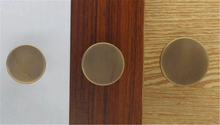 Load image into Gallery viewer, Brass Black &amp; Bronze Vintage Retro Round Knobs | Cabinet Door Handles, Drawer &amp; Dresser Pulls
