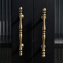 Load image into Gallery viewer, 3.78&quot;-5&quot; Aged Brass &amp; Antique Bronze Knobs, Pulls &amp; Handles | Cabinet, Kitchen, Drawer, Dresser &amp; Cupboard Hardware
