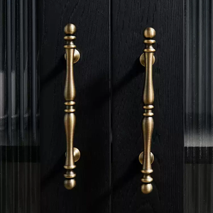 3.78"-5" Aged Brass & Antique Bronze Knobs, Pulls & Handles | Cabinet, Kitchen, Drawer, Dresser & Cupboard Hardware
