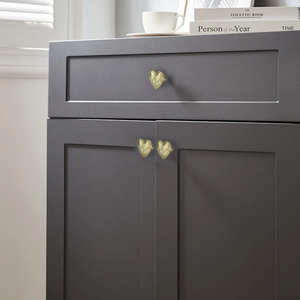 Heart-Shaped Knobs, Pulls & Handles (Chrome, Gold, Bronze, Brass) | Cabinet, Drawer & Kitchen Hardware