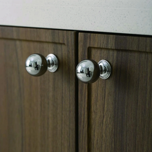 Load image into Gallery viewer, 3.78&quot;-6.3&quot; Polished Chrome &amp; Solid Brass Knobs, Pulls &amp; Handles | Drawer, Cabinet, Dresser, Kitchen &amp; Wardrobe Hardware
