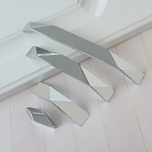 Load image into Gallery viewer, 1.25&quot;-7.55&quot; Chrome Silver Knobs, Pulls &amp; Handles | Dresser, Drawer, Kitchen Cabinet, Wardrobe &amp; Cupboard Hardware
