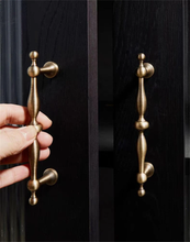 Load image into Gallery viewer, 3.78&quot;-6.3&quot; Antique Brass &amp; Antique Bronze Knobs, Pulls &amp; Handles | Drawer, Cabinet, Dresser Solid Hardware
