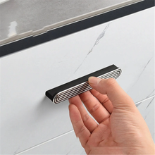 Load image into Gallery viewer, Track Shape Knobs, Pulls &amp; Handles (Black, White) | Drawer, Dresser, Wardrobe, Cabinet &amp; Kitchen Furniture Hardware
