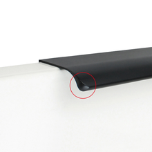 Load image into Gallery viewer, Black Invisible Concealed Pulls | Modern Decorative Embedded Drawer, Cabinet, Wardrobe &amp; Cupboard Handles
