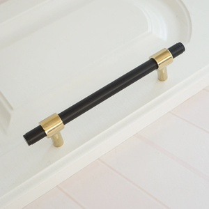 3.75"-8.8" Black Brass & Solid Brass T Bar Knobs, Pulls & Handles | Cabinet Door, Drawer, Dresser & Furniture Hardware