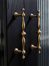 Load image into Gallery viewer, 3.78&quot;-6.3&quot; Antique Brass &amp; Antique Bronze Knobs, Pulls &amp; Handles | Drawer, Cabinet, Dresser Solid Hardware
