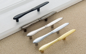 3" (76mm) Spoon Fork Knife Pulls | Black, Bright Silver, Gold & Bronze Kitchen Cabinet, Drawer & Cupboard Handles, Knobs