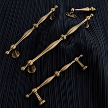 Load image into Gallery viewer, 3.78&quot;-6.3&quot; Antique Brass &amp; Antique Bronze Knobs, Pulls &amp; Handles | Drawer, Cabinet, Dresser Solid Hardware
