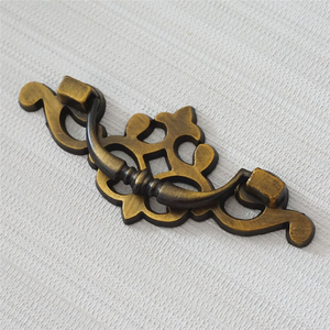 2.5" (64mm) Vintage Black & Antique Bronze Drop Bail Pulls & Handles | Dresser, Drawer, Kitchen Cabinet & Furniture Hardware