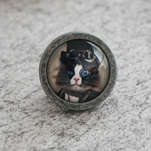 Load image into Gallery viewer, Handmade Chic Cat Knobs, Pulls &amp; Handles | Drawer, Dresser, Cupboard, Kitchen Cabinet &amp; Furniture Hardware
