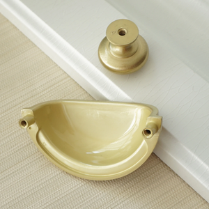 3" Brushed Gold Kitchen Cabinet Handles | Drawer & Dresser Pulls, Wardrobe, Closet & Cupboard Knobs