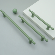 Load image into Gallery viewer, 3.78&quot;-7.55&quot; Nordic Green Modern Knobs &amp; Pulls (Mini Ball) | Drawer, Cabinet &amp; Kitchen Unique Hardware
