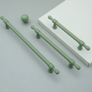 3.78"-7.55" Nordic Green Modern Knobs & Pulls (Mini Ball) | Drawer, Cabinet & Kitchen Unique Hardware