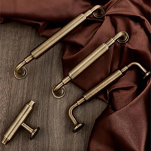 Load image into Gallery viewer, Aged Brass &amp; Antique Bronze Knobs, Pulls &amp; Handles (Vintage Look) | Cabinet, Kitchen, Drawer &amp; Dresser Hardware
