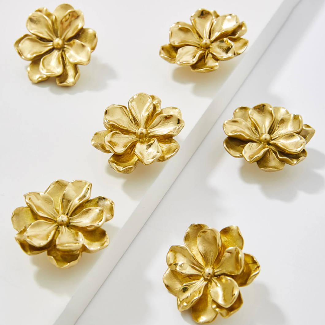 Flower & Camellia Cabinet Knobs | Drawer Pulls & Kitchen Knobs, Cabinet Hardware Handles