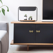 Load image into Gallery viewer, Modern Gold Brass Bow Knobs &amp; Pulls | Dresser, Drawer, Girls Room Cabinet, Kitchen &amp; Gift Hardware

