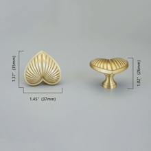 Load image into Gallery viewer, Heart-Shaped Knobs, Pulls &amp; Handles (Chrome, Gold, Bronze, Brass) | Cabinet, Drawer &amp; Kitchen Hardware
