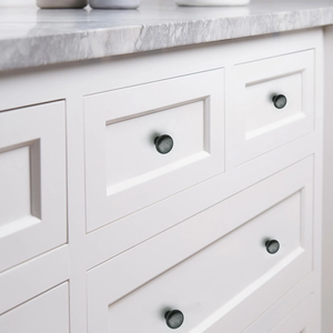 3.78"-5" (96-128mm) Antique Rustic Pewter Round Knobs, Pulls & Handles | Kitchen, Cabinet Door, Drawer & Dresser Hardware