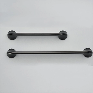 3.78"-10" (128-192mm) Black & Antique Brass Knobs, Pulls & Handles | Cabinet Door, Dresser Drawer, Cupboard & Kitchen Hardware