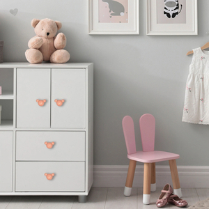 Cute Bear Ceramic Knobs | Colorful Dresser & Kitchen Cupboard Knobs, Drawer & Cabinet Handles, Furniture Hardware