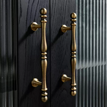 Load image into Gallery viewer, 3.78&quot;-5&quot; Aged Brass &amp; Antique Bronze Knobs, Pulls &amp; Handles | Cabinet, Kitchen, Drawer, Dresser &amp; Cupboard Hardware
