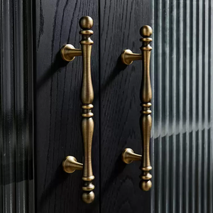 3.78"-5" Aged Brass & Antique Bronze Knobs, Pulls & Handles | Cabinet, Kitchen, Drawer, Dresser & Cupboard Hardware