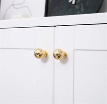 Load image into Gallery viewer, 3.78&quot;, 5&quot; Hammered Gold Brass Kitchen Pulls | Luxurious Cabinet Door &amp; Dresser Knobs, Wardrobe &amp; Drawer Handles
