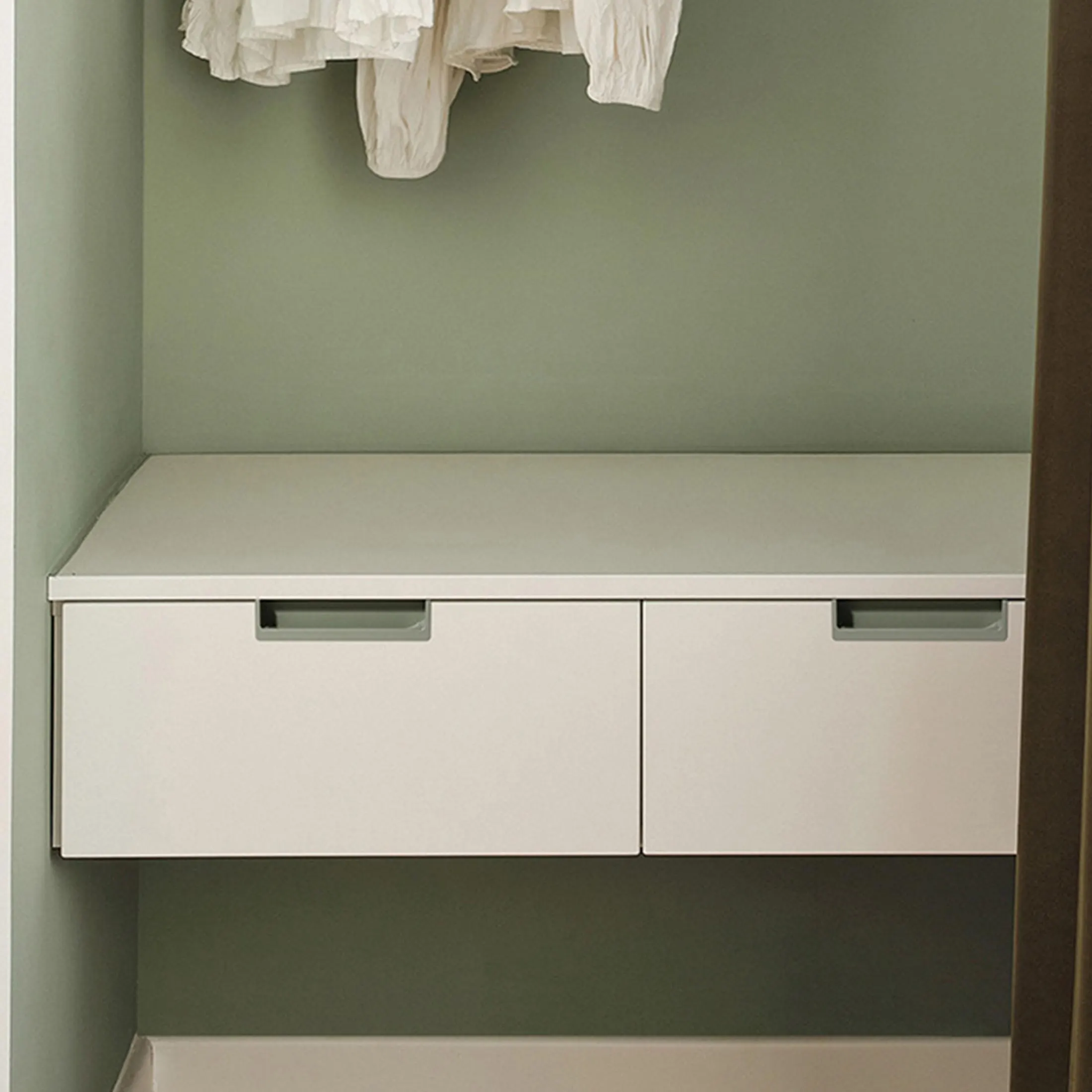 Recessed Drawer Recessed Invisible Drawer Pulls | Colorful (Grey, Green, Orange, White ...